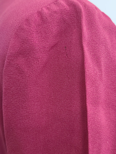 Fuchsia Rayon Dress <br> (B-37" W-30" H-42")