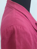 Fuchsia Rayon Dress <br> (B-37" W-30" H-42")