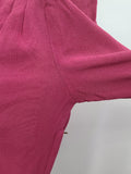 Fuchsia Rayon Dress <br> (B-37" W-30" H-42")