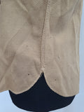 AS-IS Women's Khaki Wool Blouse <br> (39" Bust)
