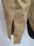 AS-IS Women's Khaki Wool Blouse <br> (39" Bust)