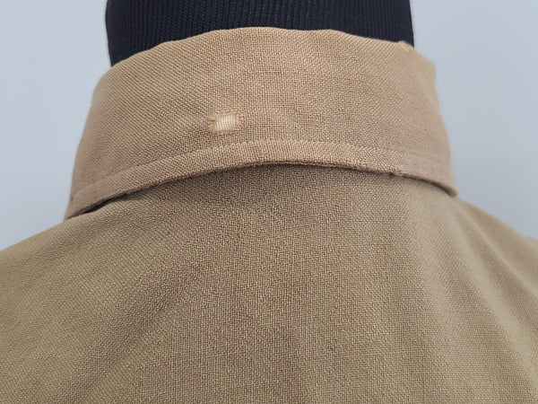 AS-IS Women's Khaki Wool Blouse <br> (39" Bust)