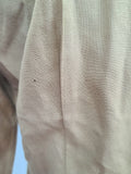 AS-IS Women's Khaki Wool Blouse <br> (39" Bust)