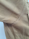AS-IS Women's Khaki Wool Blouse <br> (39" Bust)