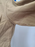 AS-IS Women's Khaki Wool Blouse <br> (39" Bust)