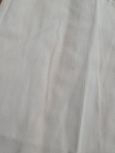 Beige Army Nurse Skirt <br> (W-28" H-36")