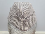 WAVES Seersucker Garrison Cap (Size 22)