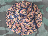 German Colorful Straw Tilt Hat