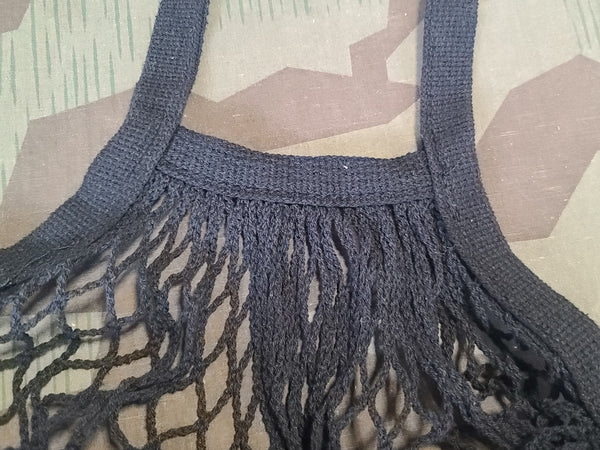 Black Cotton Net Shopping Bag Einkaufnetz