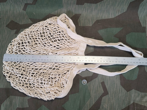 White Cotton Net Shopping Bag Einkaufnetz