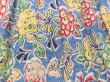 German Flower Print Dirndl Style Dress