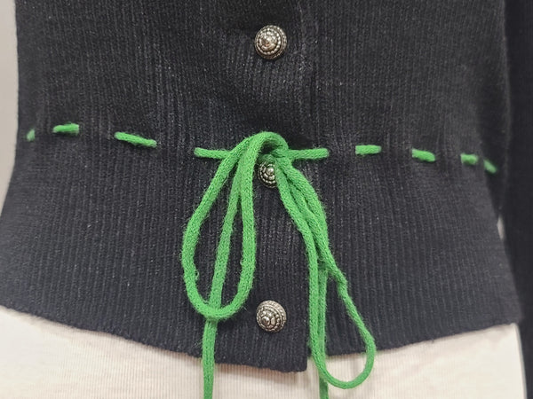 German Traditional Knit Cardigan Sweater (Medium/Large)