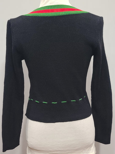 German Traditional Knit Cardigan Sweater (Medium/Large)