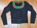 German Traditional Knit Cardigan Sweater (Medium/Large)