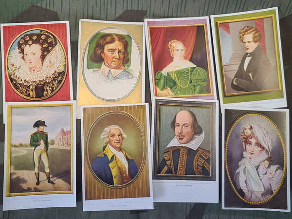 Cigarette Cards Gestalten Der Weltgeschichte Lot (100+)