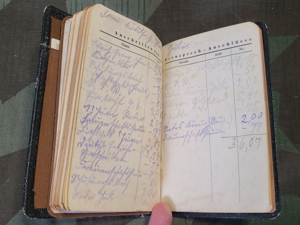 1941 Pocket Calendar Bamag-Dessau