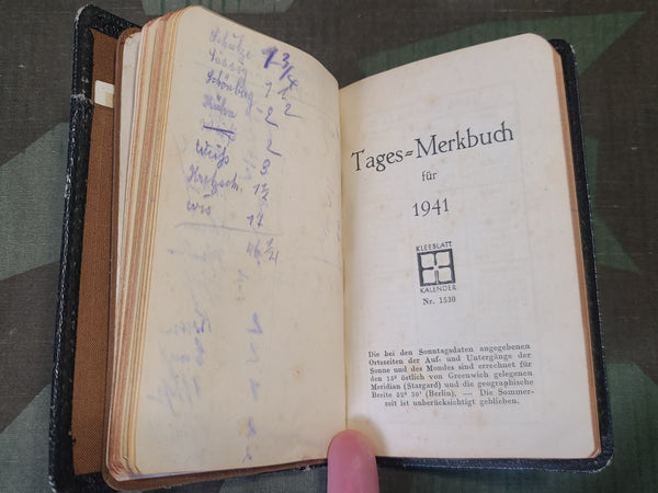 1941 Pocket Calendar Bamag-Dessau