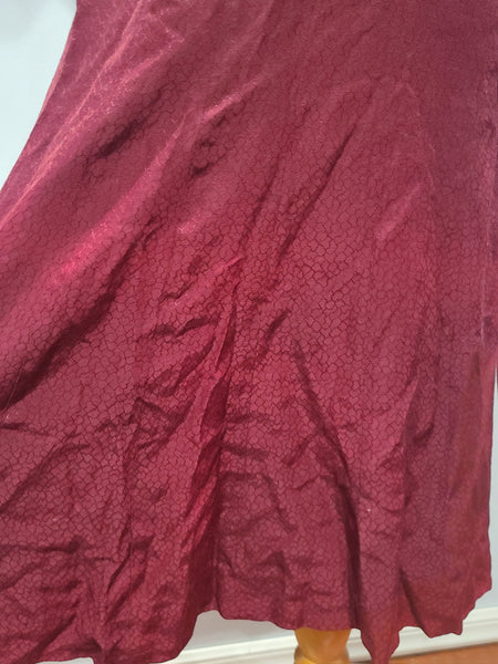 Dark Red Dress <br> (B-48" W-40" H-47")
