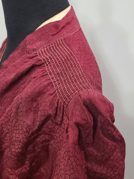 Dark Red Dress <br> (B-48" W-40" H-47")
