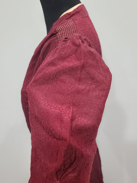 Dark Red Dress <br> (B-48" W-40" H-47")
