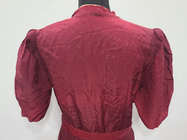 Dark Red Dress <br> (B-48" W-40" H-47")
