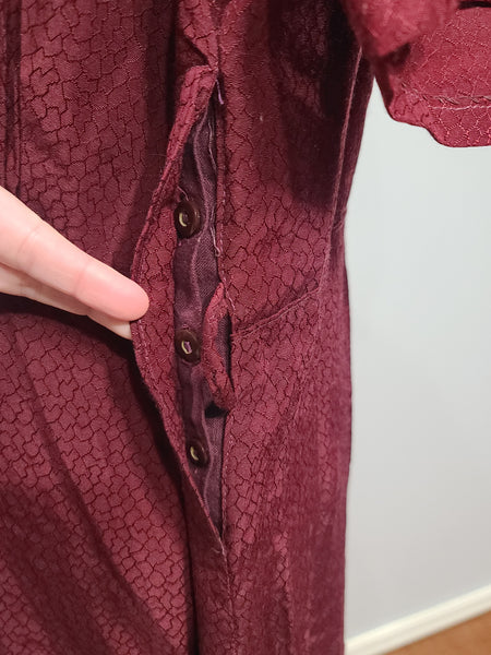 Dark Red Dress <br> (B-48" W-40" H-47")