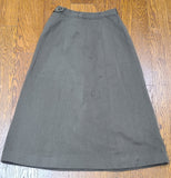 Women's OD Uniform Skirt WAC or Nurse AS-IS (W-26" H-36")