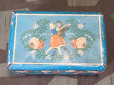 Blue Printed Cookie Tin