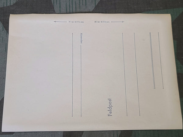 Set of 3 Feldpost Letter Papers