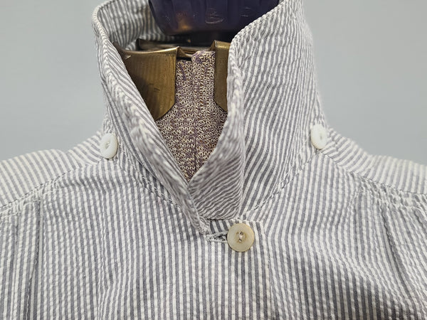 WAVES Seersucker Working Uniform Dress (as-is) <br> (B-36" W-24" H-33")