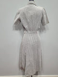 WAVES Seersucker Working Uniform Dress (as-is) <br> (B-36" W-24" H-33")