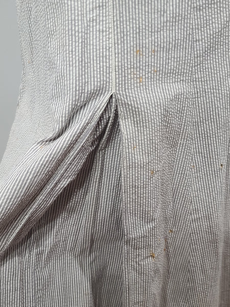 WAVES Seersucker Working Uniform Dress (as-is) <br> (B-36" W-24" H-33")