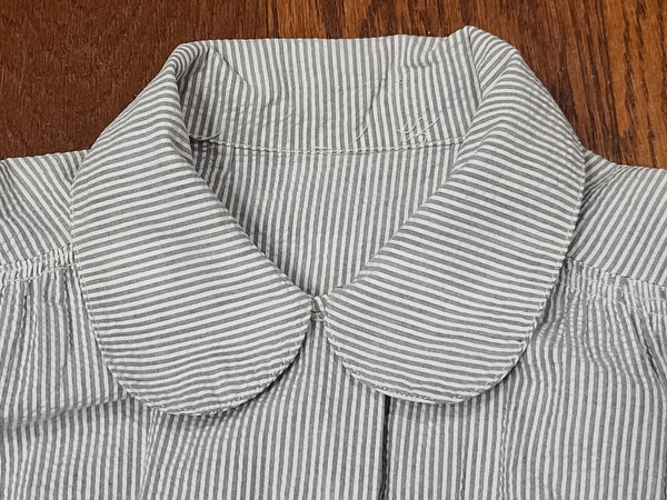 WAVES Seersucker Working Uniform Dress (as-is) <br> (B-36" W-24" H-33")