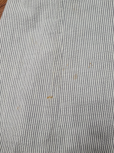 WAVES Seersucker Working Uniform Dress (as-is) <br> (B-36" W-24" H-33")