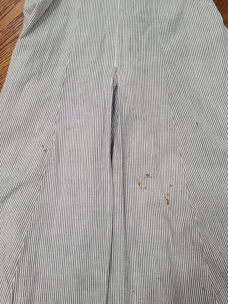 WAVES Seersucker Working Uniform Dress (as-is) <br> (B-36" W-24" H-33")