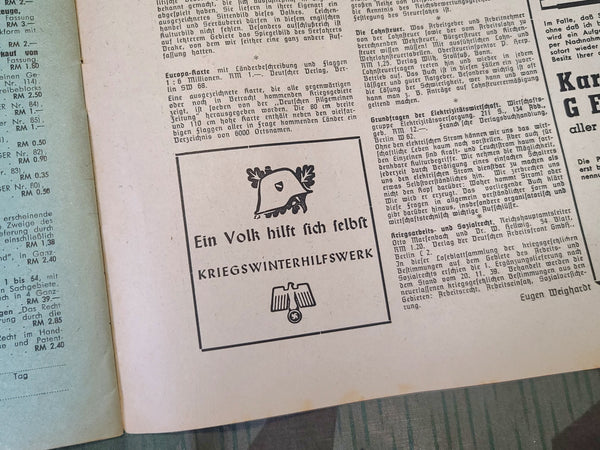 Kraftfahrzeug Handwerk Heft 8 24 February 1940 Krafthand