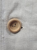 German White Linen Jacket (40" Chest)