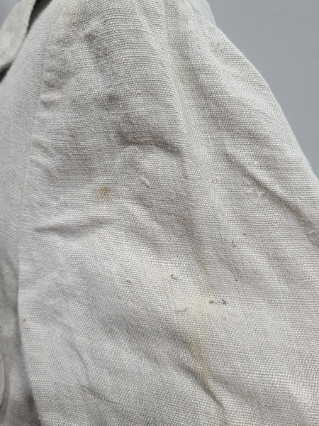 German White Linen Jacket (40" Chest)