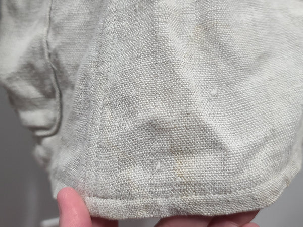 German White Linen Jacket (40" Chest)