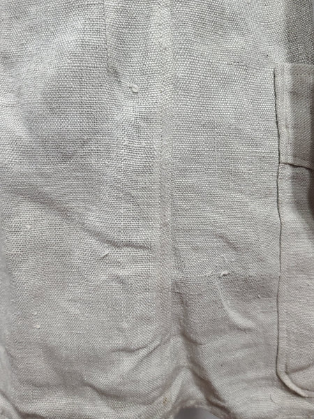 German White Linen Jacket (40" Chest)