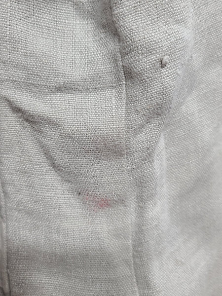 German White Linen Jacket (40" Chest)