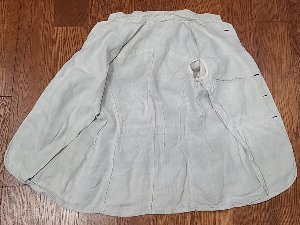 German White Linen Jacket (40" Chest)