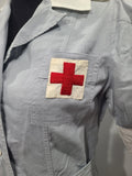 American Red Cross Short Sleeve Gray Lady Uniform Dress <br> (B-38" W-32" H-39")
