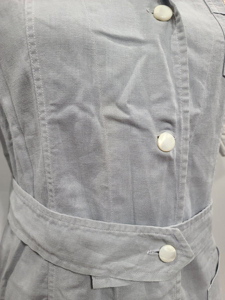 American Red Cross Short Sleeve Gray Lady Uniform Dress <br> (B-38" W-32" H-39")