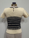 German Short Sleeve Sweater XS (32" Bust)