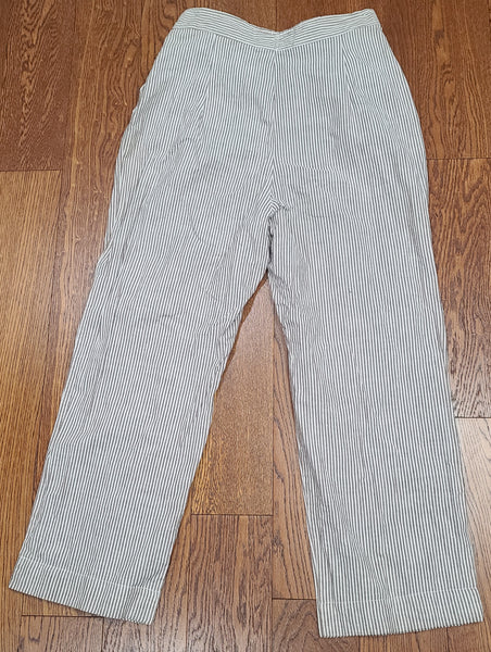 Army Nurse Seersucker Trousers <br> (31" waist)
