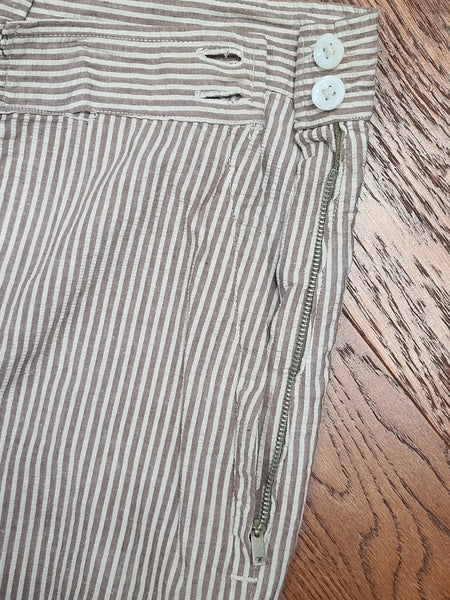 Army Nurse Seersucker Trousers <br> (31" waist)