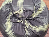 Brown and Yellow Plaid Purse and Hat Set