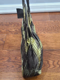 Brown and Yellow Plaid Purse and Hat Set