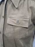 Women's OD Wool Blouse <br> (39" bust)